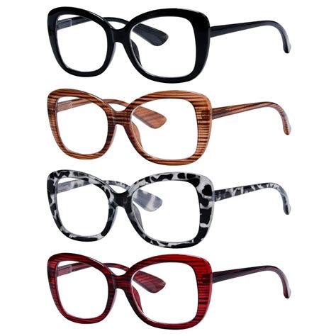 Reading Glasses Elegant Chic Readers 4 Pack Women