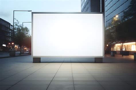 пустая рекламная доска рекламный макет шаблона рекламный доска макет ...