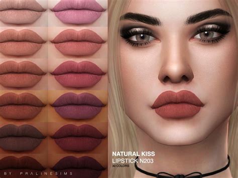 Nude Lips For All Skin Colors Comes In Shades Found In Tsr Category Sims Female Lipstick