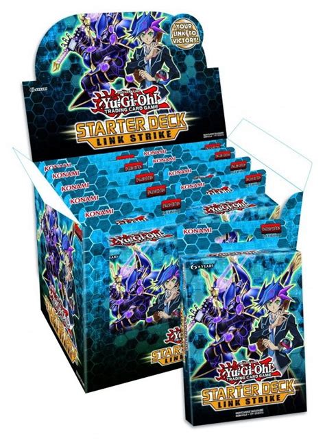 Yu Gi Oh Starter Deck Link Strike Display Of Ikon