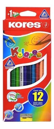 Colores Kores 12 Piezas Triangulares MercadoLibre