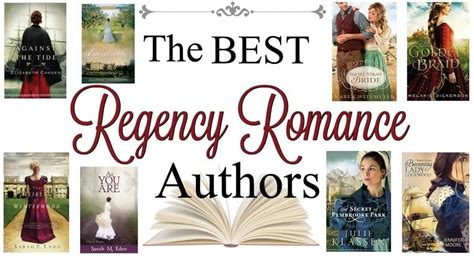 Top Regency Romance Authors for Your Reading Pleasure