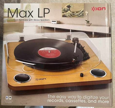 Ion Audio Max Lp Turntable Review Sound Manual