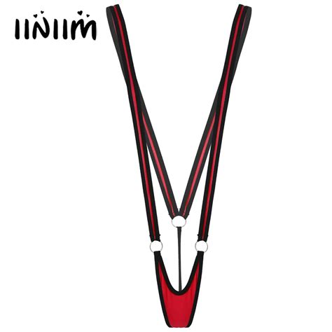 Maillot De Bain Une Pi Ce Sexy Monokini String Body Rotique Sous V Tements Lingerie Micro