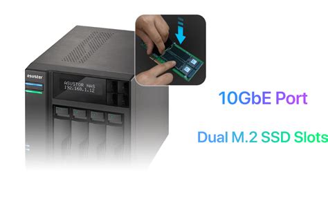 Asustor AS-T10G3 10GBase-T 2xM.2 NVMe - ProLine