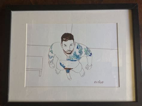 Dessin Erotique Gay Homme Peinture Rakuten