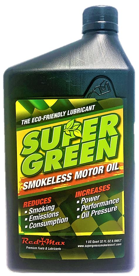 Super Green Smokeless Motor Oil | The Petroleum Quality Institute of ...
