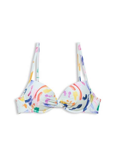 Esprit Bügel Bikini Top Recycelt gemustertes Bikini Top von OTTO ansehen