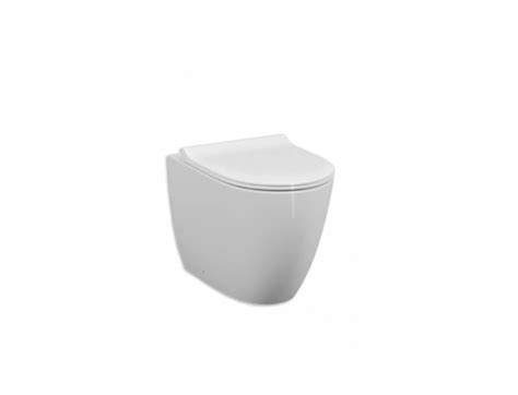 Vaso Filo Muro A Terra Con Scarico Rimless In Ceramica Vitra Sento