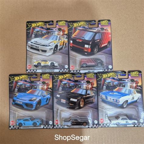 Jual Hot Wheels Premium Boulevard Lbwk Putih Gjt U Nissan Silvia Mbk Van Advan
