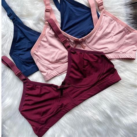 Suti Refor Ado Sem Bojo Microfibra Conforto Al As Largas Lingerie Revenda Shopee Brasil