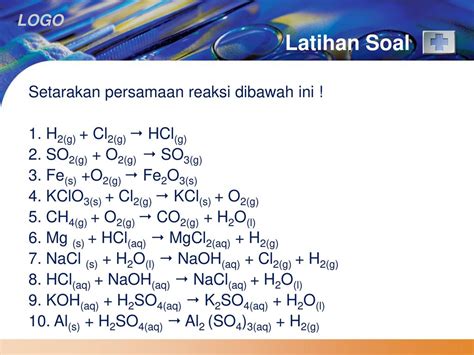 Contoh Soal Persamaan Reaksi Kelas Koleksi Gambar