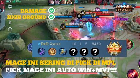 MAGE INI SELALU DI PICK DI MPL BARU 2 ITEM DAMAGE GAK NGOTAK AUTO MVP