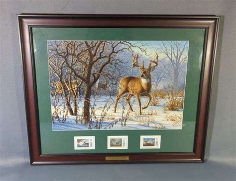 Winter Sunrise Print By Larry Zach (American, 1946- ), With 3 US ...