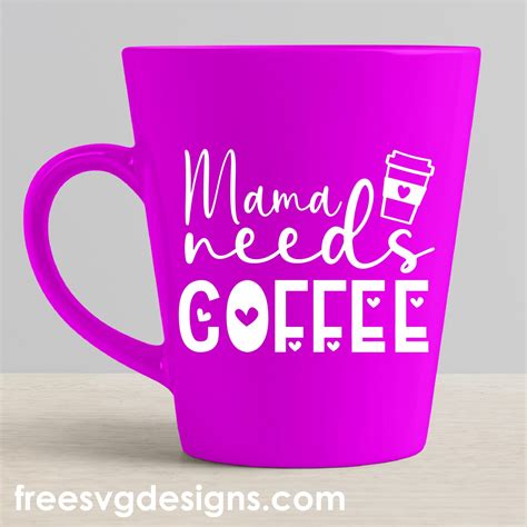 Over 30 Free Funny Mom SVG Designs for Mother's Day Gifts