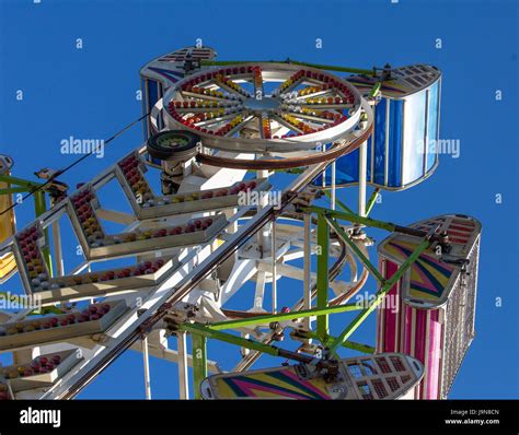 Popular Ride At The County Fair Stock Photo Alamy