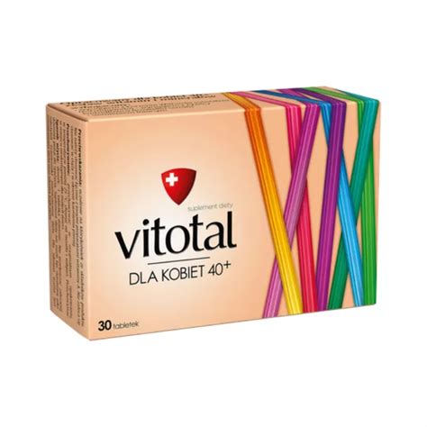 Vitotal dla Kobiet 40+, 30 tabletek – opinie, skład i cena ️| Apteka ...