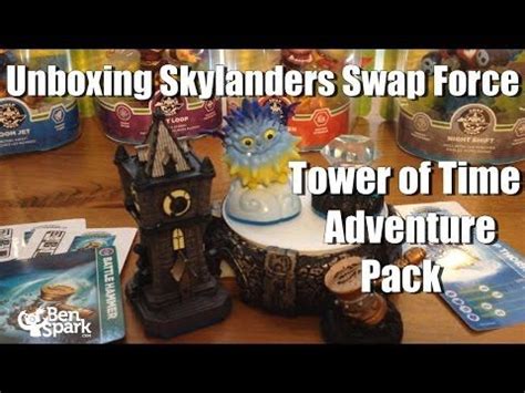 Unboxing Skylanders Swap Force Tower Of Time Adventure Pack