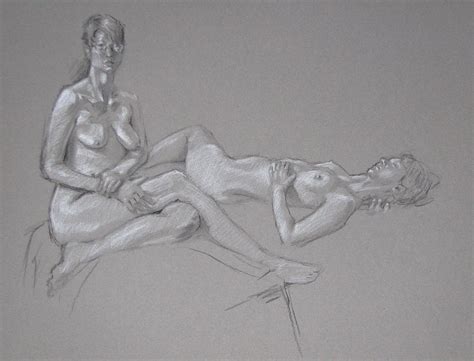 Female Nude 2 Painting By Christopher Reid