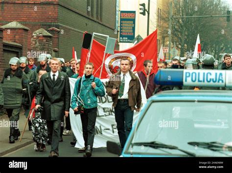 Bydgoszcz Manifestacja M Odziey Z Polskiej Wsp Lnoty