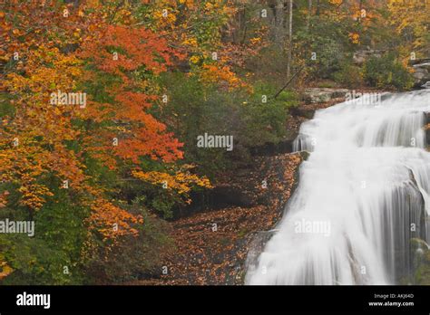 Bald River Falls Near Tellico Plains Tennessee Cherokee National Forest
