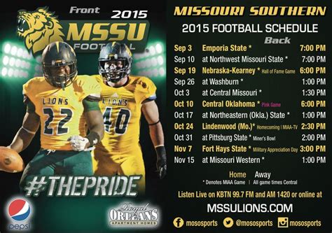 Printable 2024 Mizzou Football Schedule