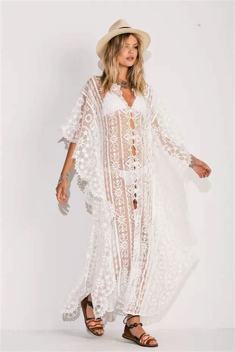 Fashion Floral Hollow Bikini Cover Ups Dress Power Day Sale