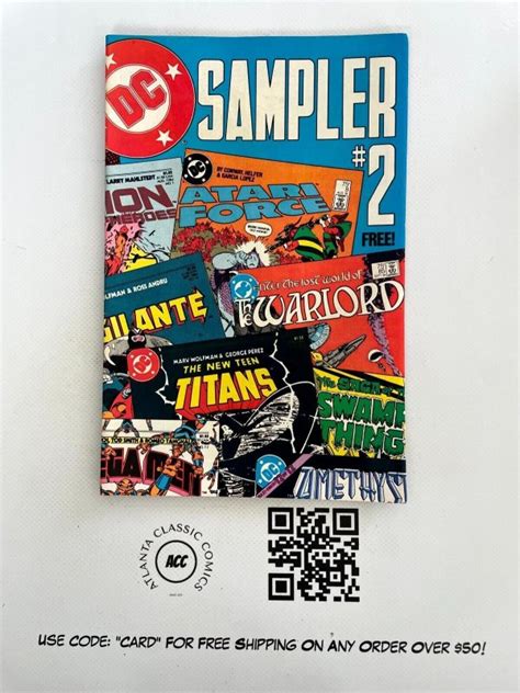 Dc Sampler Vf Comic Book Swamp Thing Teen Titans Batman Superman