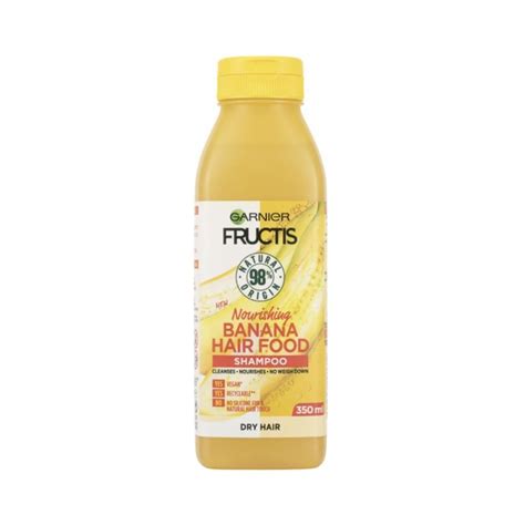 Fructis Hair Food Sampon 350ml Banana - Best Clean Best Higi