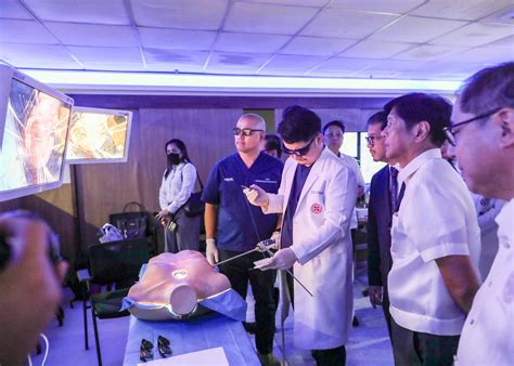marcos inaugurates bucas center  philippine heart center