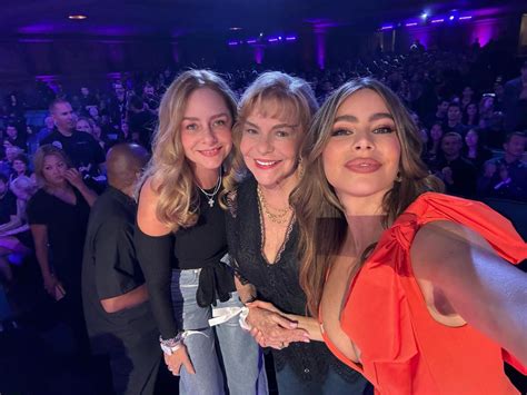 Sofia Vergara Big Boobs Cleavage Sexy Orange Dress Hot Celebs Home