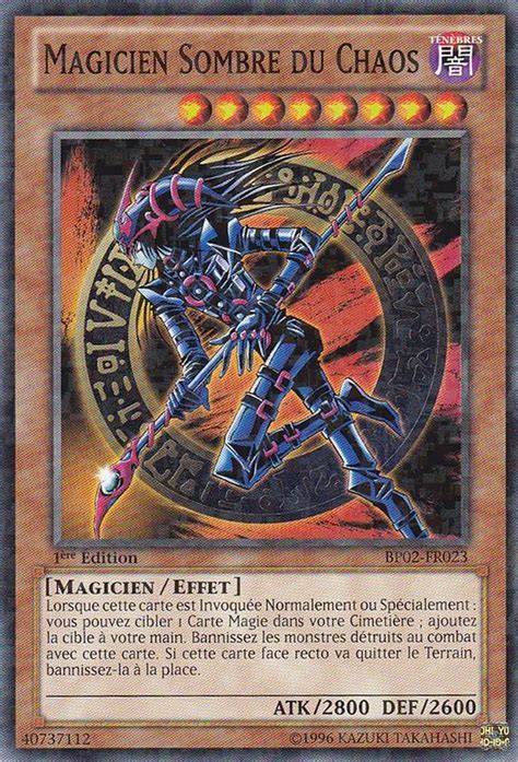 Bp Fr Magicien Sombre Du Chaos Yu Gi Oh