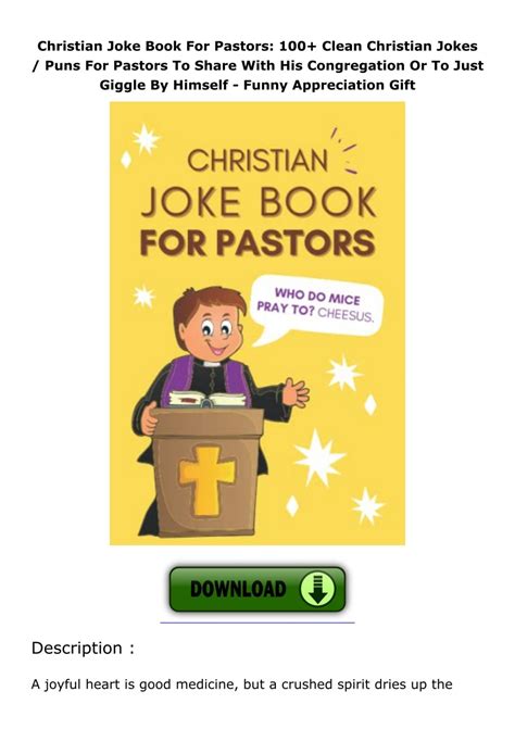 Christian-Joke-Book-For-Pastors-100-Clean-Christian-Jokes--Puns-For