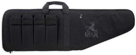 Bulldog Colt Msr Standard Tactical Rifle Case 35 Black Nylon Range Usa