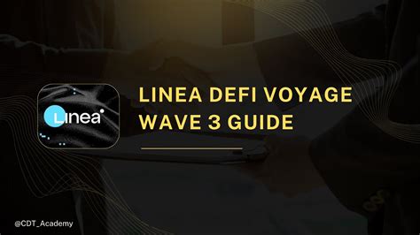 Linea DeFi Voyage Wave 3 Task Linea Airdrop Airdrops