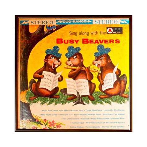 Glittered Busy Beavers Album Etsy Busy Beaver Album Art Music Design