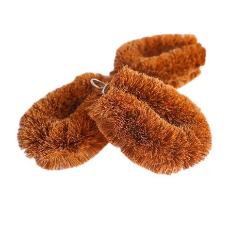 Natural Coconut Fiber Scrubber - Wholesale Bamboo toothbrushes
