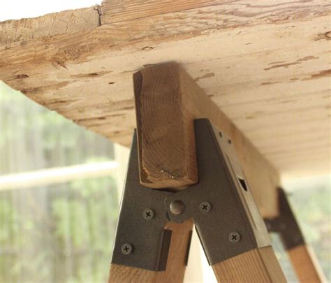 How to Build a DIY Sawhorse Table for $25 | Hawk Hill