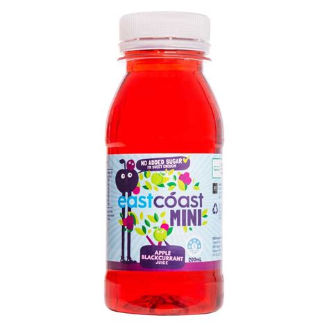 Apple And Blackcurrant Juice 200ml Eastcoast Beverages