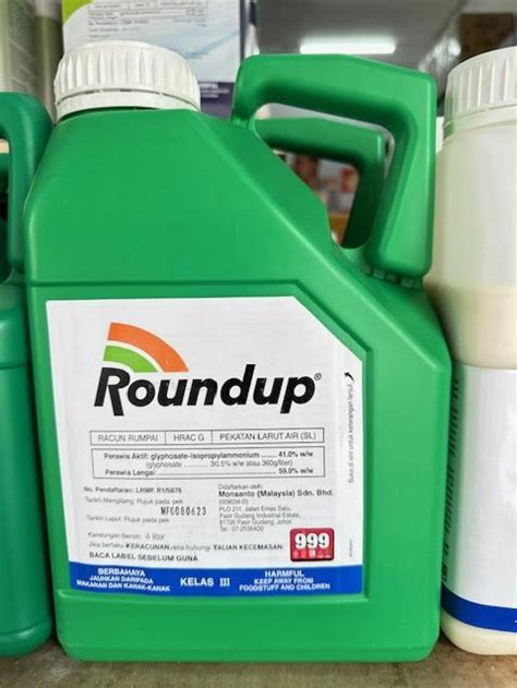 Roundup Herbicide (4L) Johor Bahru (JB), Malaysia, Skudai Supplier ...