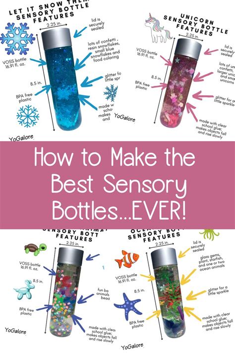 How To Make The Best Sensory Bottles Ever