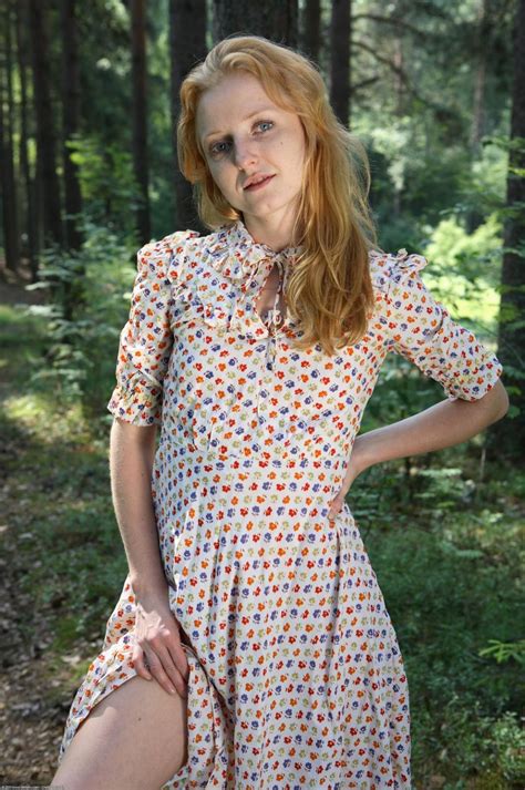 Hairy Natural Redhead Amateur Posing Outdoors Porn Pictures Xxx Photos Sex Images