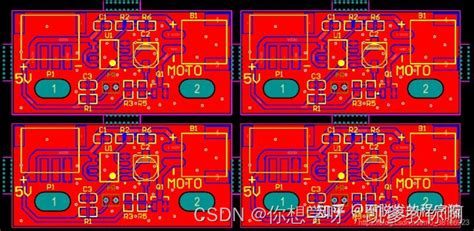 Pcb拼版及mark点pcb工艺边怎么画 Csdn博客