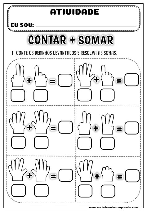 Atividade De Soma E Subtração 2 Ano