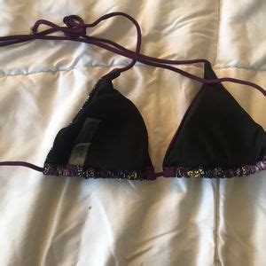 Victoria S Secret Swim Purple Victorias Secret String Bikini Poshmark