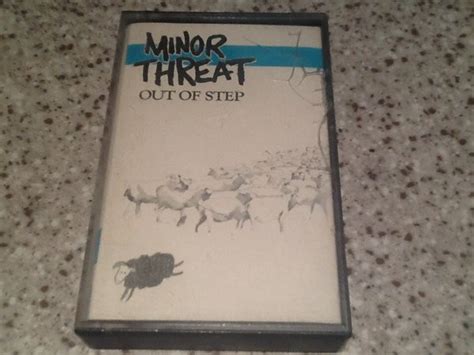 Minor Threat - Out Of Step (1986, Black, Remixed, Cassette) | Discogs