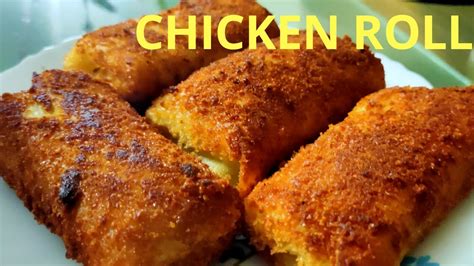 ചിക്കൻ റോൾ Chicken Roll Chicken Roll Recipe Malayalam Chicken