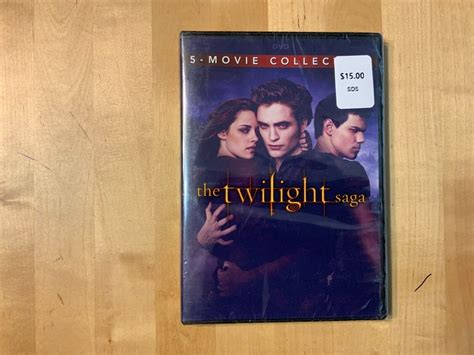 The Twilight Saga Complete Movies Series 1 2 3 4 5 Collection Boxed Dvd