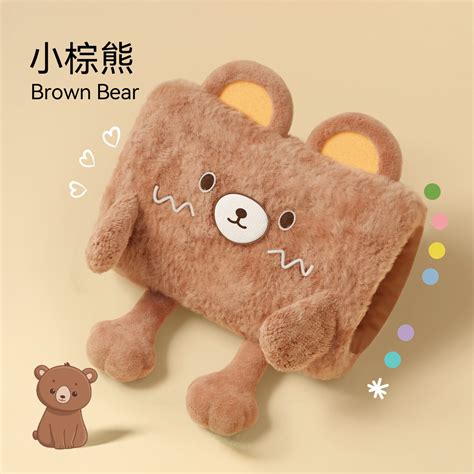 Hot Water Bag Charging Explosion Proof Hot Water Bag Genuine Girl Plush Cute Removable And