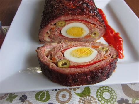 Rollo De Carne Picada Relleno Mexican Food Recipes Food Lover